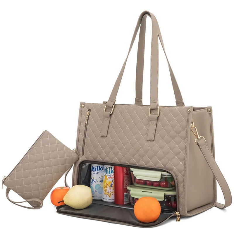 Isolierte Mehrfach-Fach Mittagessen Tasche Karnz