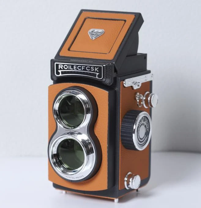 Vintage-inspirierte dekorative Kamera-Figurine