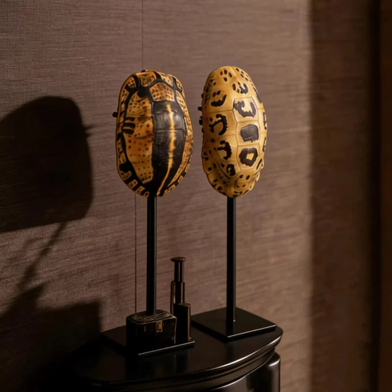Einzigartige dekorative Schildkrötenpanzer-Skulptur