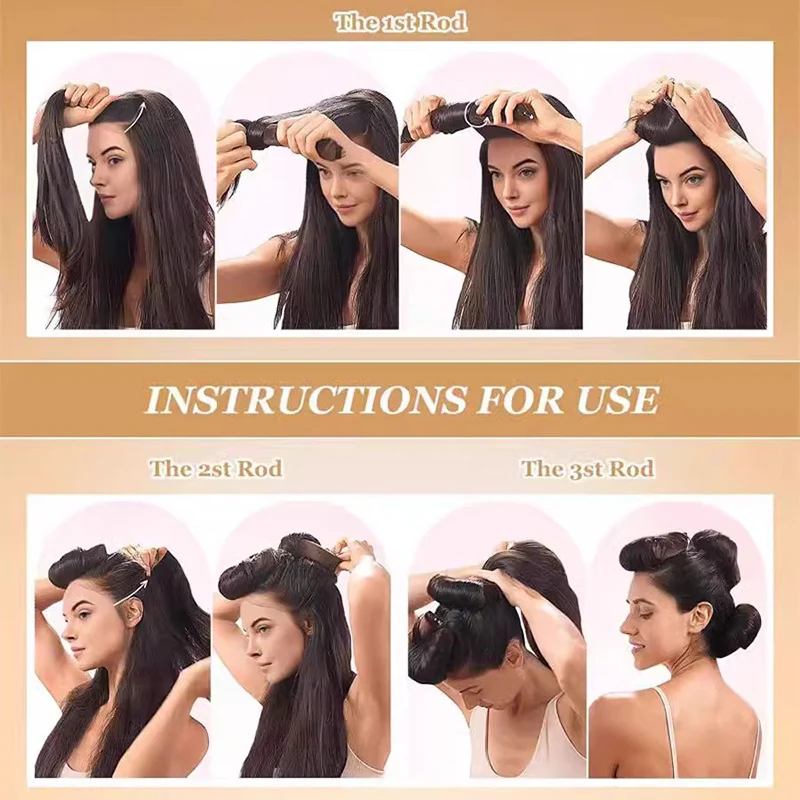 Satin Schlafmütze und Haarknäuel