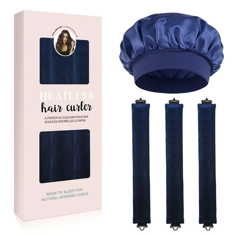 Satin Schlafmütze und Haarknäuel