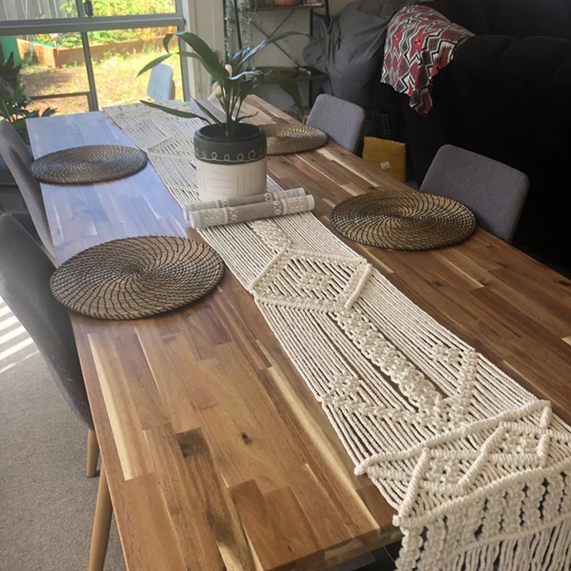 Macrame Tischläufer Karnz