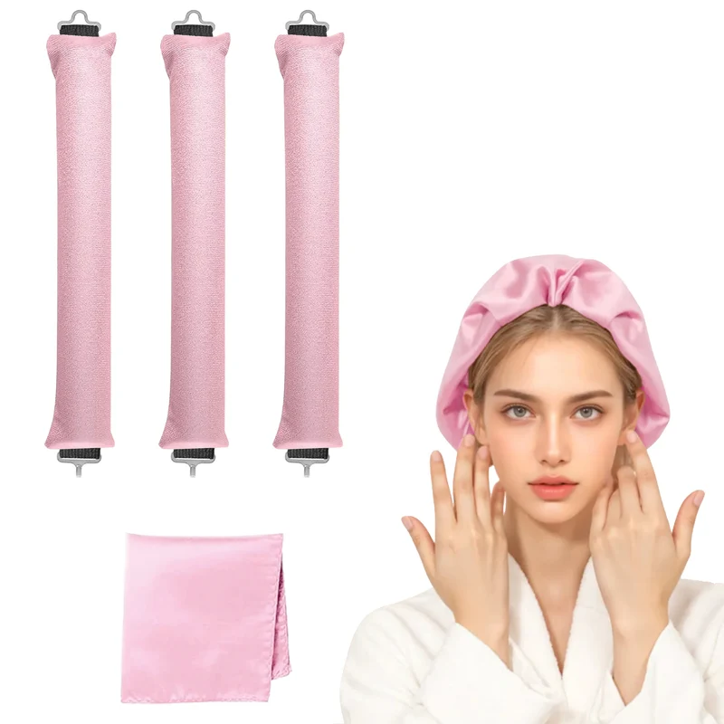 Hitzefreie Lockenstab-Set