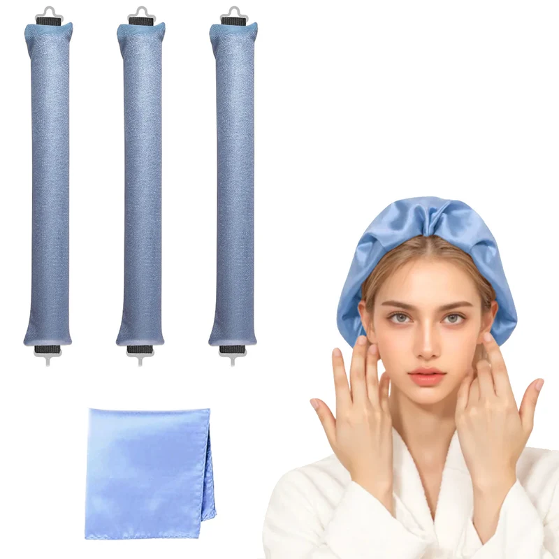 Hitzefreie Lockenstab-Set
