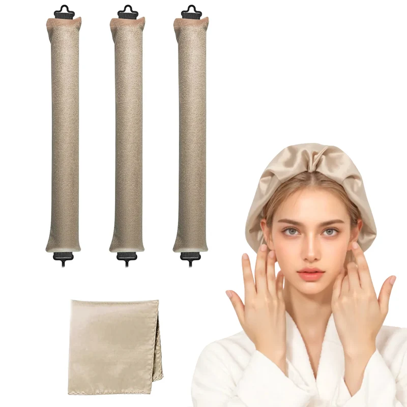 Hitzefreie Lockenstab-Set
