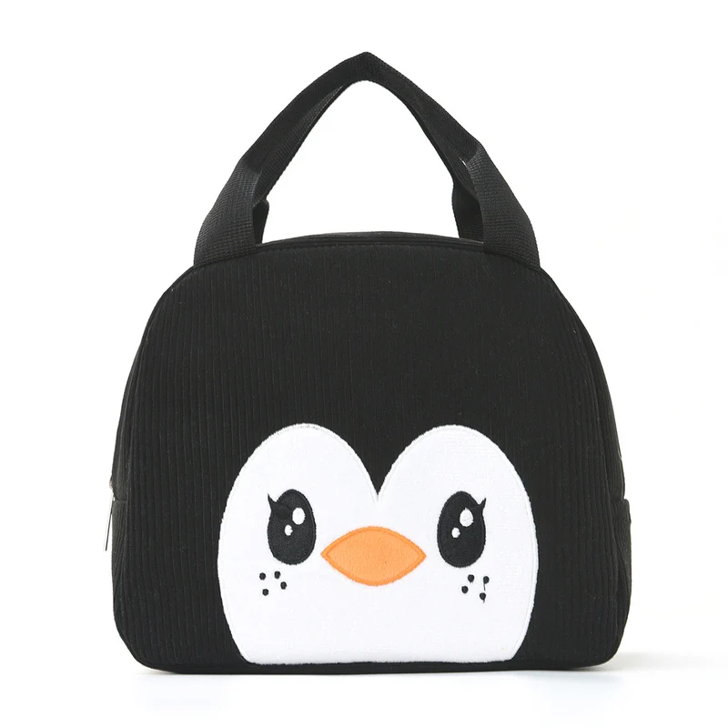 Spaß Pinguin-Themen Lunch Tasche