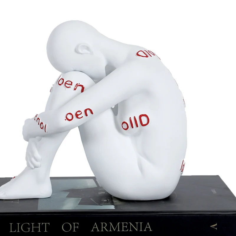 Moderne künstlerische figurative Skulptur