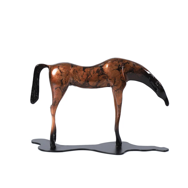 Künstlerische dekorative Pferdefigur