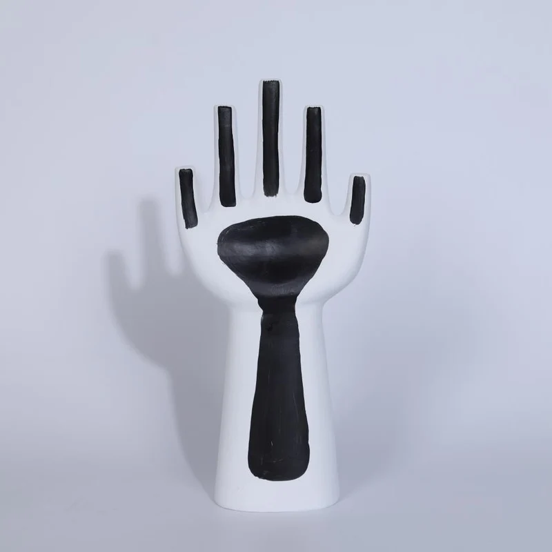 Künstlerische dekorative Hand Skulptur