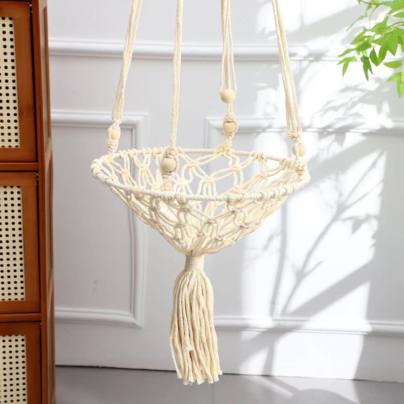 Macrame Pflanzenständer Karnz