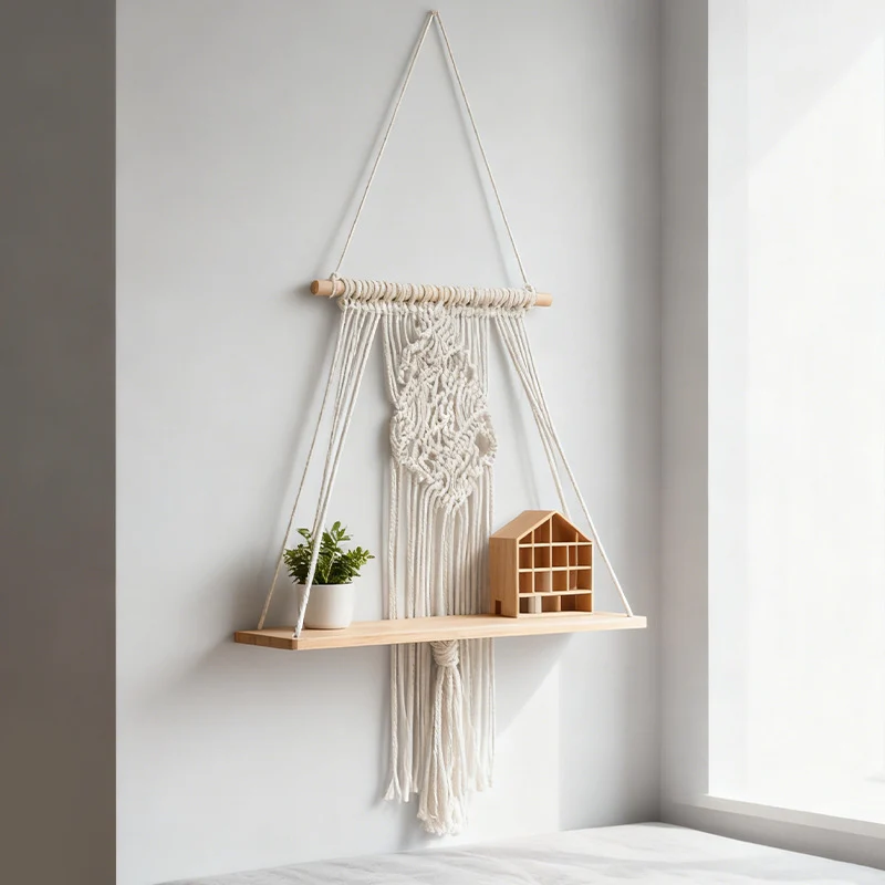 Macrame Wandbehang Karnz