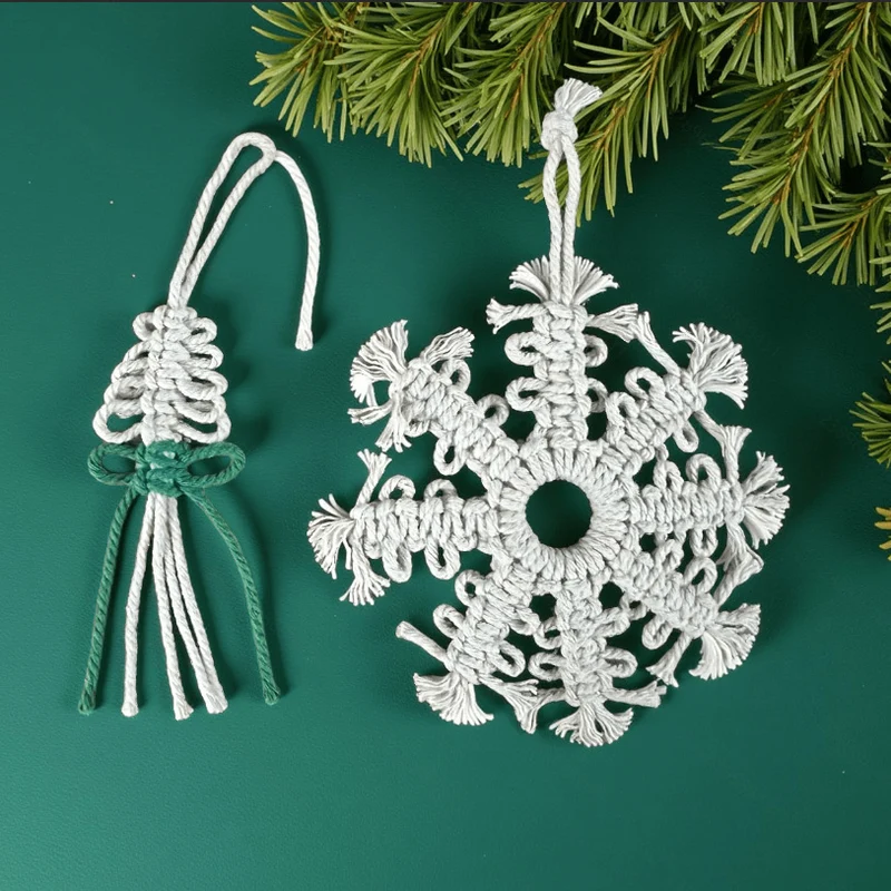 Dekorative Makramee- ornament Karnz