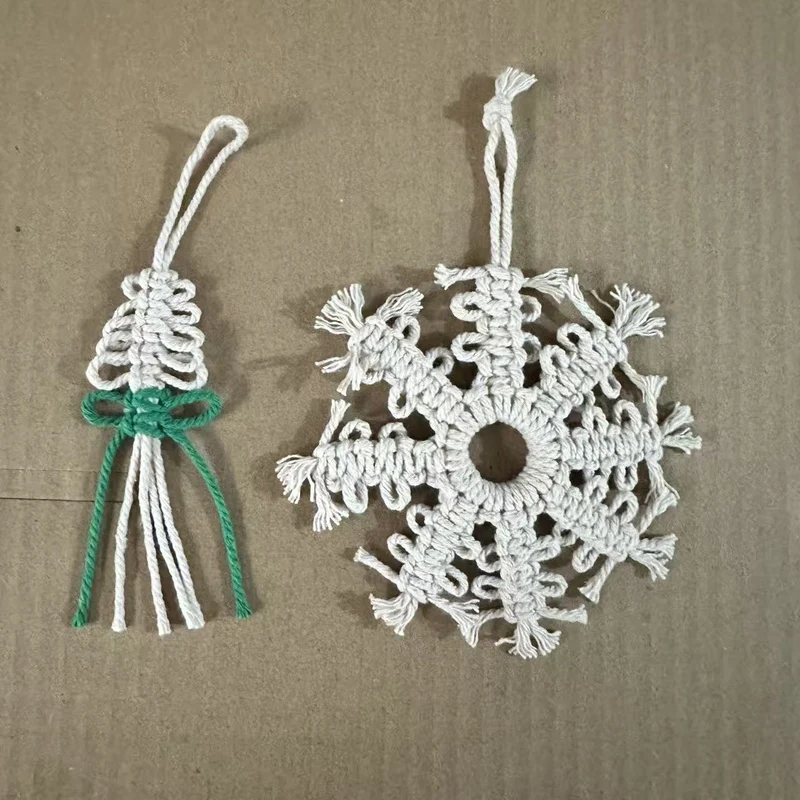 Dekorative Makramee- ornament Karnz