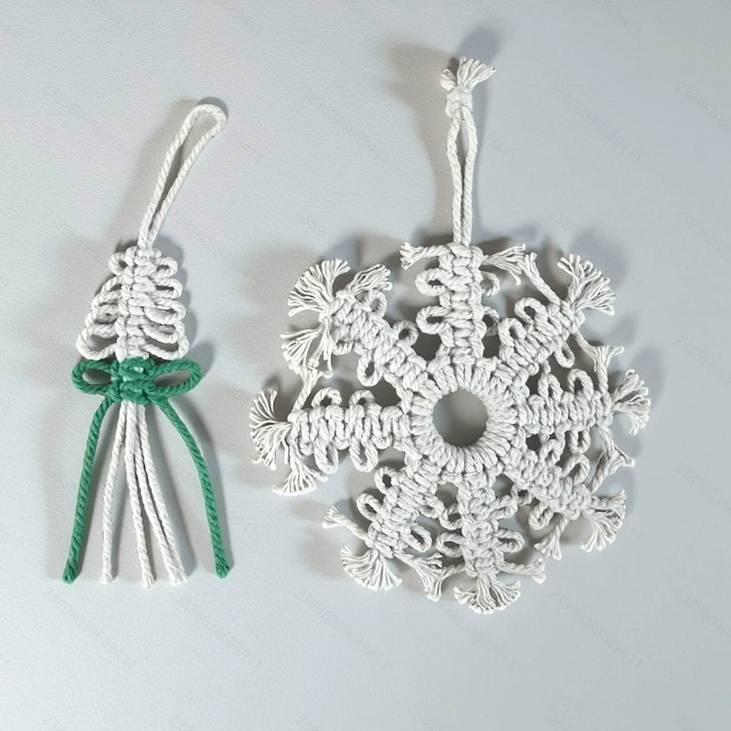 Dekorative Makramee- ornament Karnz