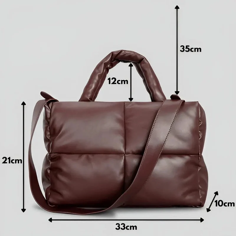 Stylische gesteppte Designer-Handtasche für Damen - Sofia | Karnz