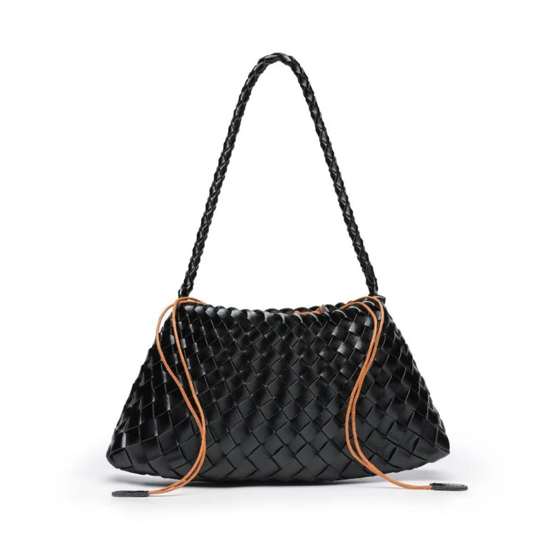 Texturierte Gewebte Schultertasche Karnz