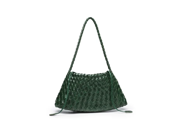 Texturierte Gewebte Schultertasche Karnz