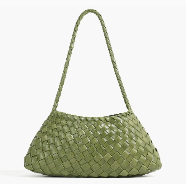 Texturierte Gewebte Schultertasche Karnz
