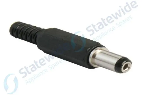 Universal DC Line Plug 2.1mm Id 5.5mm Od 9mm Long
