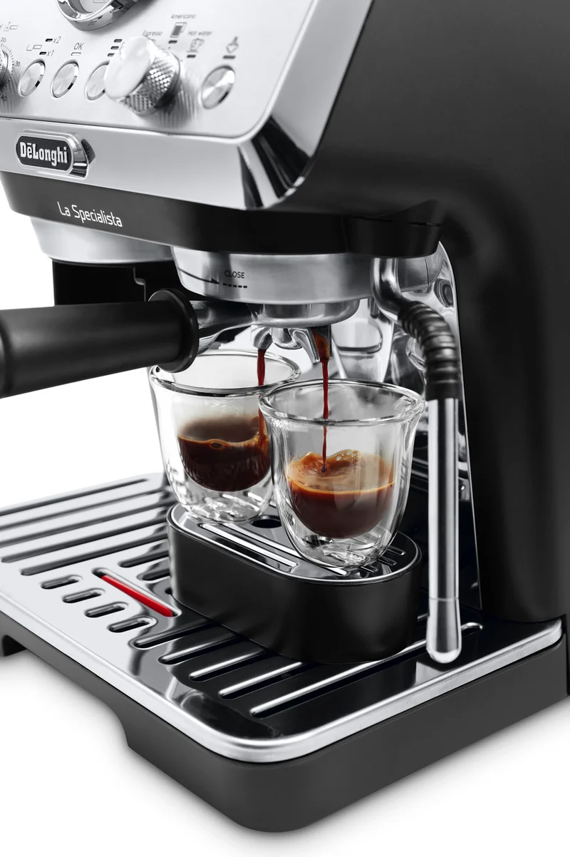 DeLonghi La Specialista Arte Manual Coffee Machine Metal Black