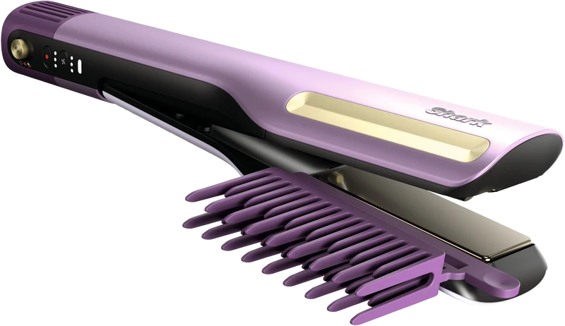 Shark SilkiPro Straight Wet To Dry Hair Straightener Plum Satin
