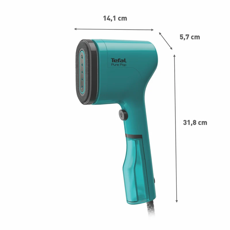 Tefal Pure Pop Garment Steamer Teal