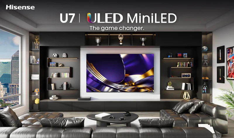 Hisense 75" U7SAU 4K ULED MiniLED 165Hz TV 2026