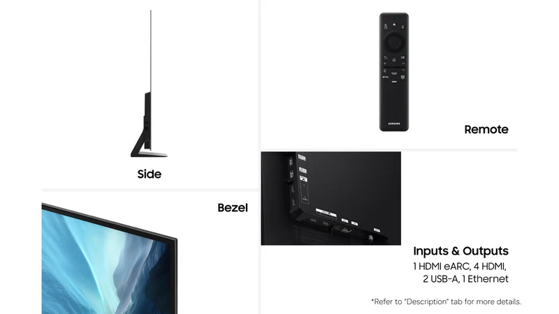 Samsung 65" OLED S90H 4K Smart AI TV 2026
