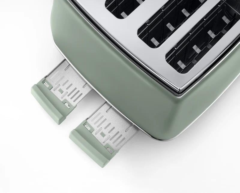 DeLonghi Icona Capitals 4 Slice Toaster Copenhagen Green