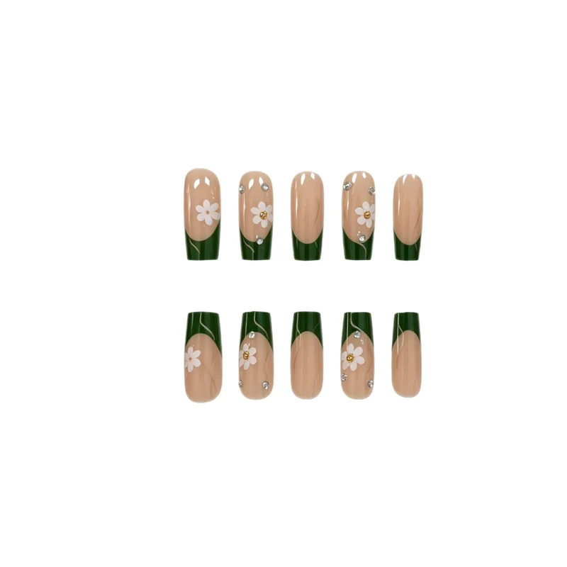 Florales Design Nagelkunst Karnz 1789915353