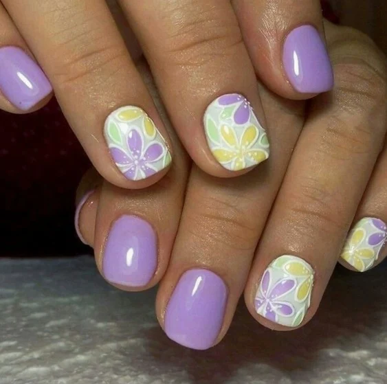 Florale Kunst Gel-Nagelverzierungen Karnz