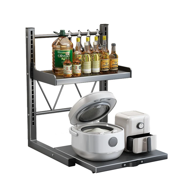 Verstellbares Arbeitsplatz-Regal aus Metall