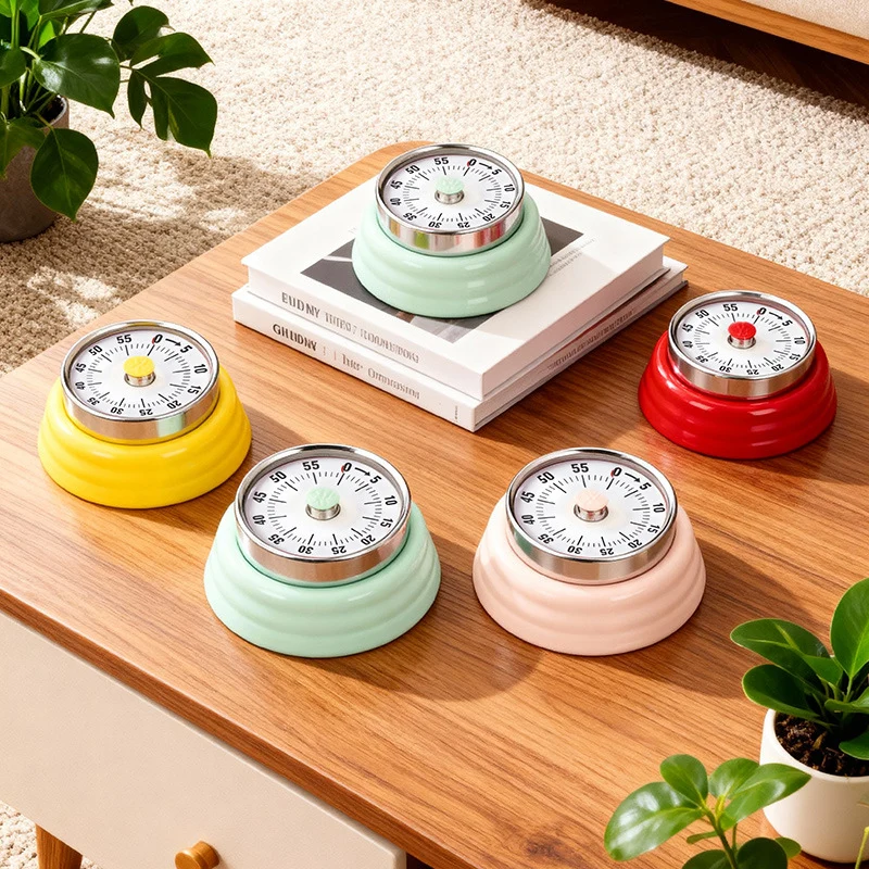 Mechanischer Küchentimer mit Magnet