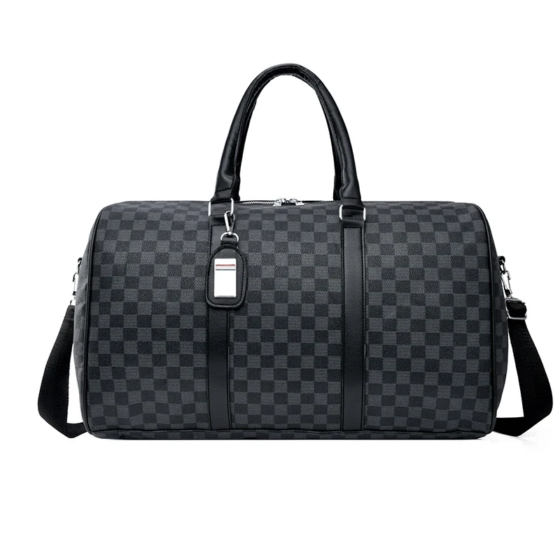 Stylische Schachbrett Reisetasche Karnz