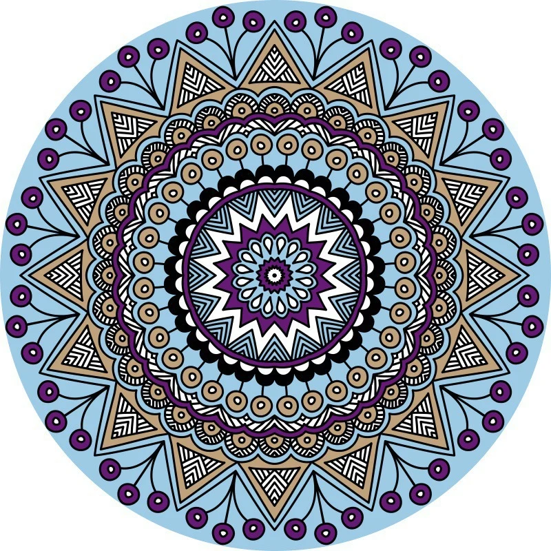 Bohemian Mandala Bereichmatte