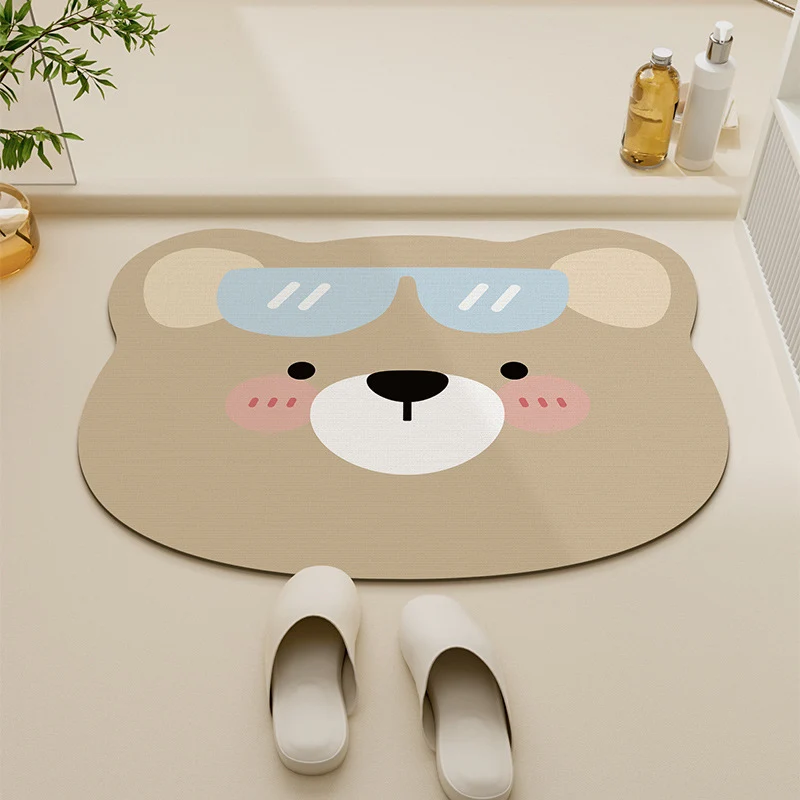 Adorable Frosch-förmige Badmatte
