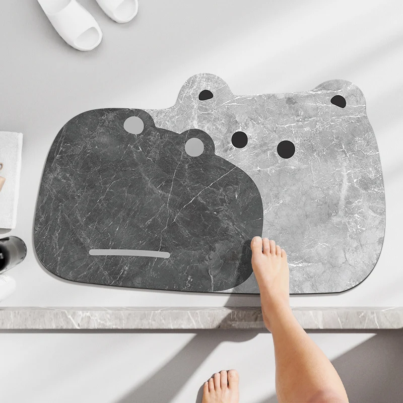 Adorable Frosch-förmige Badmatte