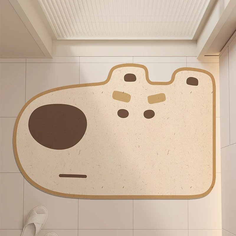 Adorable Frosch-förmige Badmatte