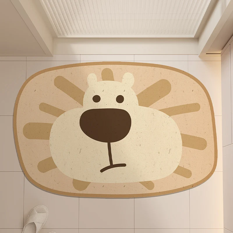 Adorable Frosch-förmige Badmatte