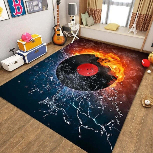3D Auto Illusion Teppich