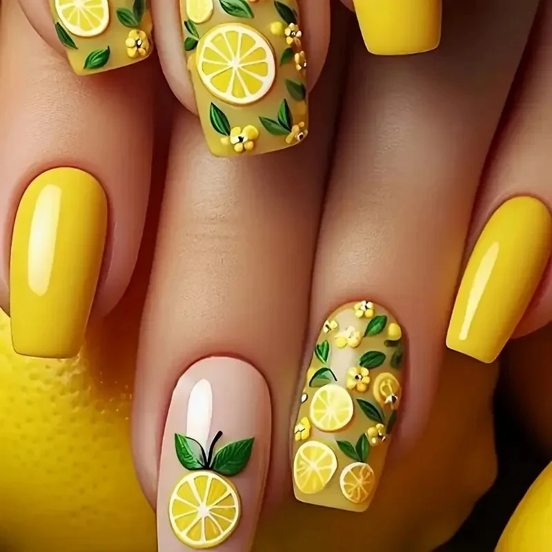 Blumenverlauf Nagelkunstset Karnz