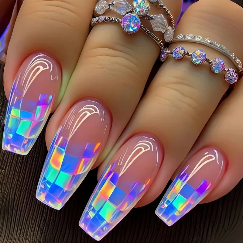 Blumenverlauf Nagelkunstset Karnz