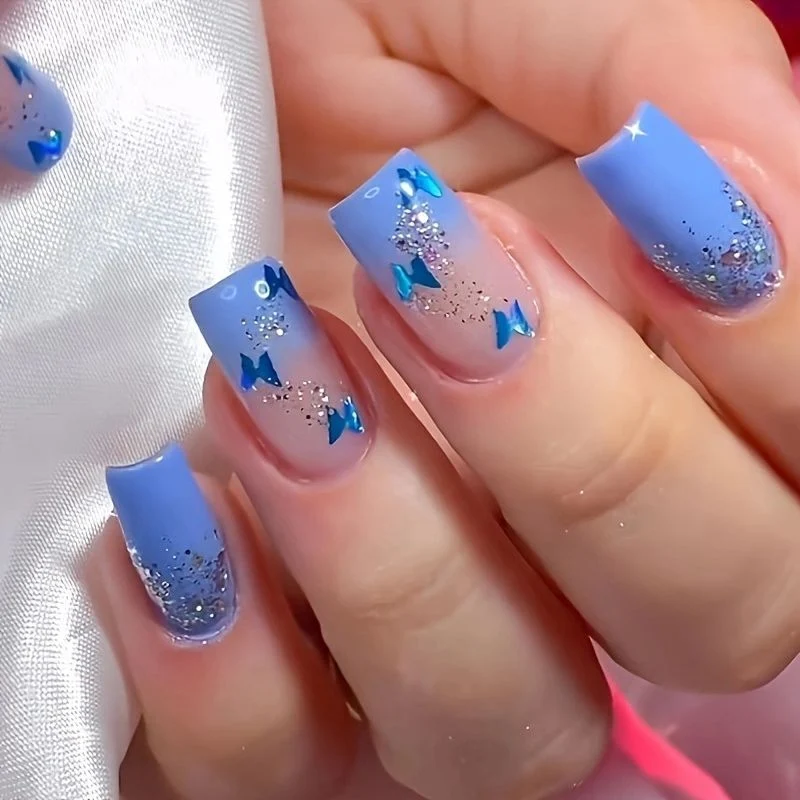 Floral Gradient Nail Art Design Kit Karnz