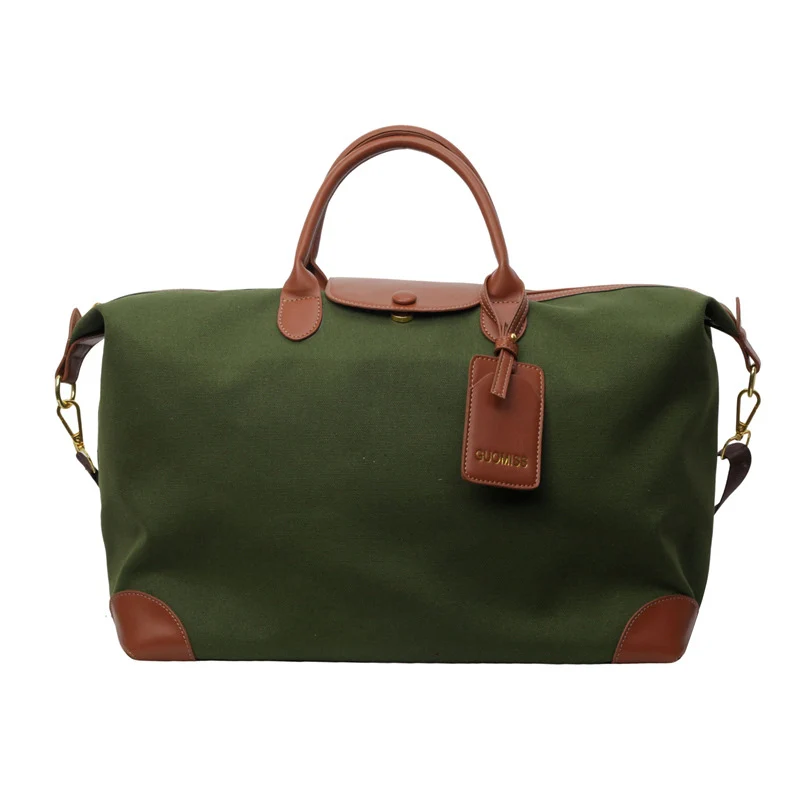 Robuste Canvas Reise-Wochenendtasche Karnz