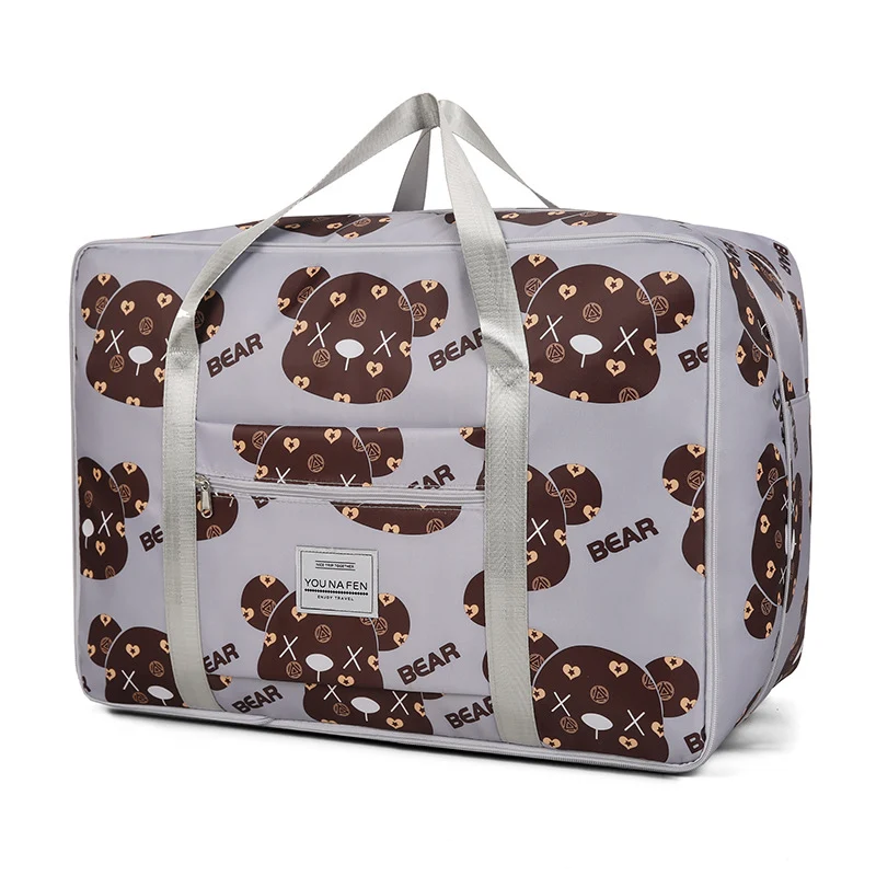 Fun Bear Print Reis Duffel Tasche Karnz