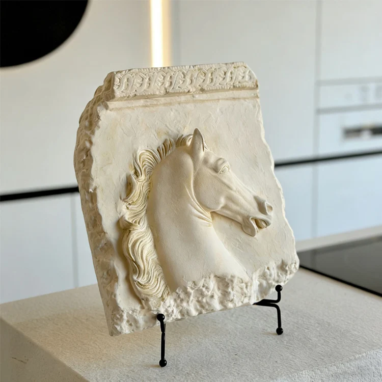 Dekorative Pferdekopf Wandkunst